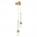 Настенный светильник Odeon Light L-VISION ODL24 301 5043/24WL LED 24W 3000K 2536Лм LUMP Прозрачный от ImperiumLoft