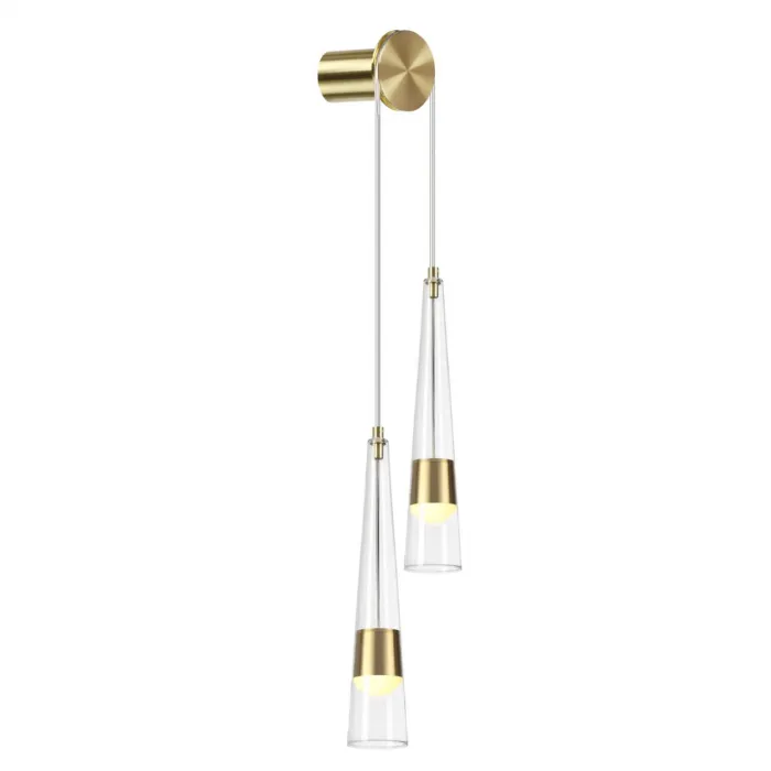 Настенный светильник Odeon Light L-VISION ODL24 301 5043/24WL LED 24W 3000K 2536Лм LUMP Прозрачный от ImperiumLoft