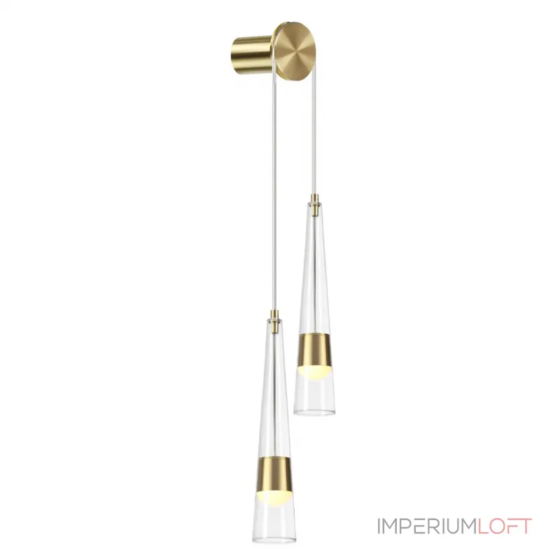 Настенный светильник Odeon Light L-VISION ODL24 301 5043/24WL LED 24W 3000K 2536Лм LUMP Прозрачный