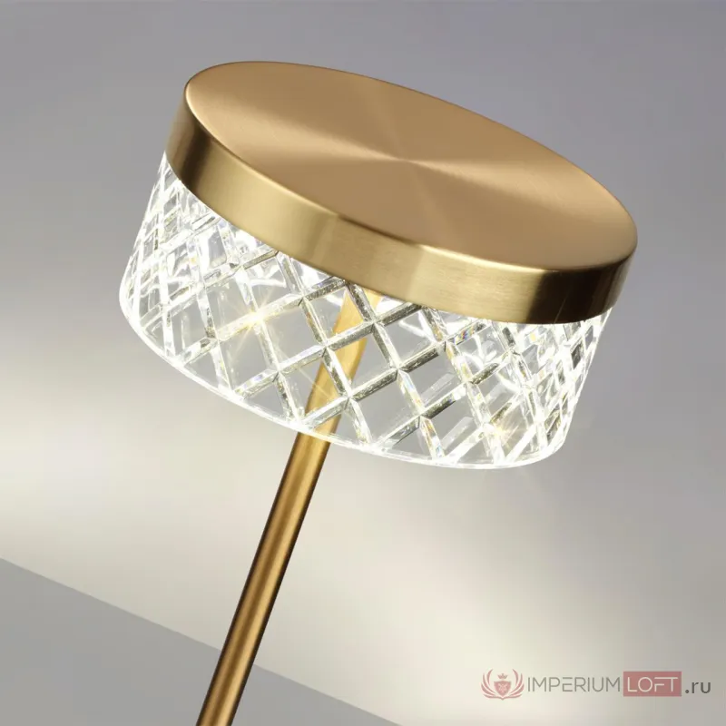 Настольная лампа Odeon Light L-VISION ODL24 445 5032/7TL LED 7W 369лм FIVRE Прозрачный от ImperiumLoft