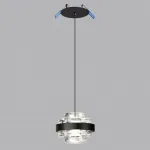 Подвесной светильник Odeon Light L-VISION ODL24 391 5031/6L LED 6W 4000K 432лм KLOT Прозрачный от ImperiumLoft