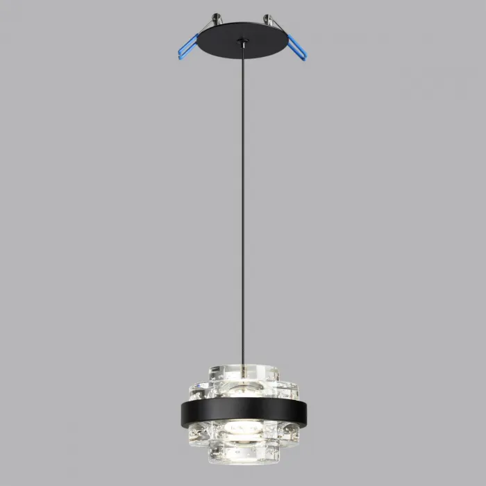 Подвесной светильник Odeon Light L-VISION ODL24 391 5031/6L LED 6W 4000K 432лм KLOT Прозрачный от ImperiumLoft