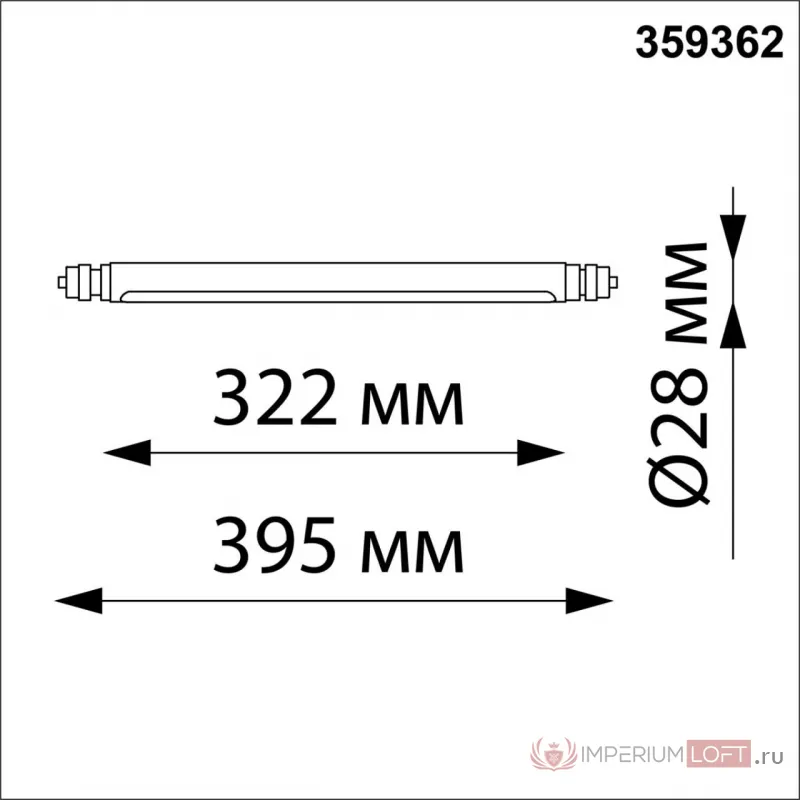 Светильник Novotech Konst 6630/25WL от ImperiumLoft