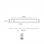 Потолочный светильник Сонекс Piko led 140вт ø800 8158/1Т от ImperiumLoft