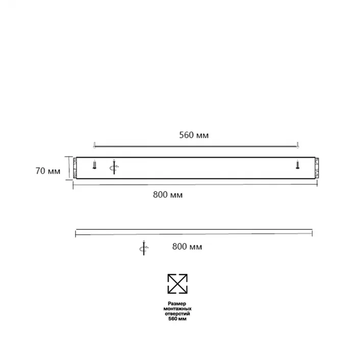 Потолочный светильник Сонекс Piko led 140вт ø800 8158/1Т от ImperiumLoft