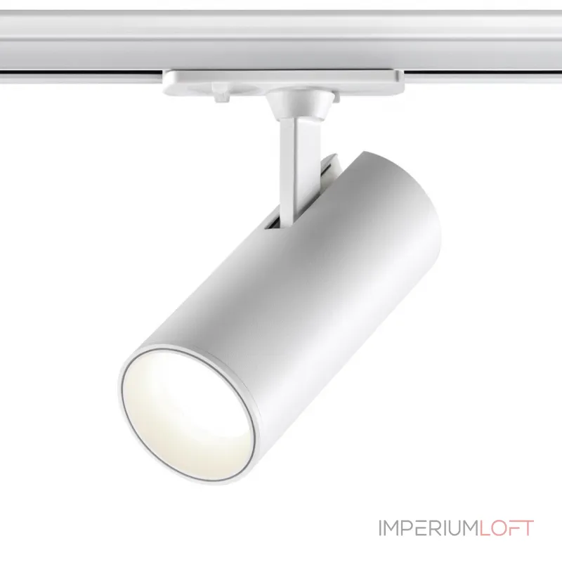 Светильник трековый однофазный двухжильный Novotech PORT NT23 091 359156 IP20 LED 24W 220V 4000К 2300Лм SELENE Белый