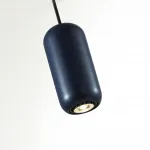 Подвесной светильник Odeon Light PENDANT ODL24 313 5060/1C GU10 LED 4W COCOON Синий