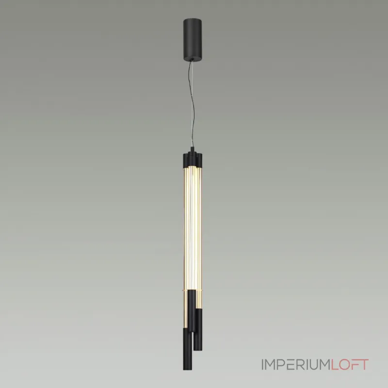 Подвесной светильник Odeon Light HIGHTECH ODL24 143 4393/30L IP20 LED 30W 1400Лм 3000K 220V ANTA Чёрный