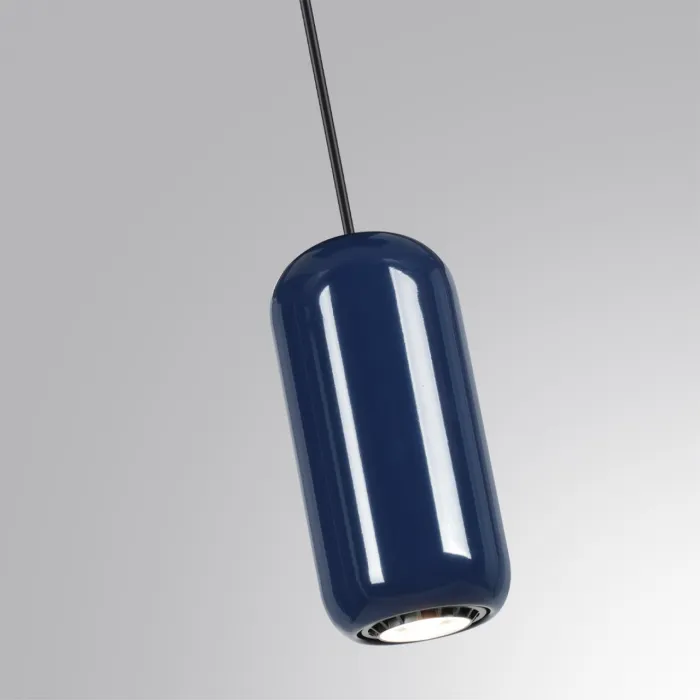 Подвесной светильник Odeon Light PENDANT ODL24 311 5053/1E GU10 LED 4W OVALI Синий от ImperiumLoft