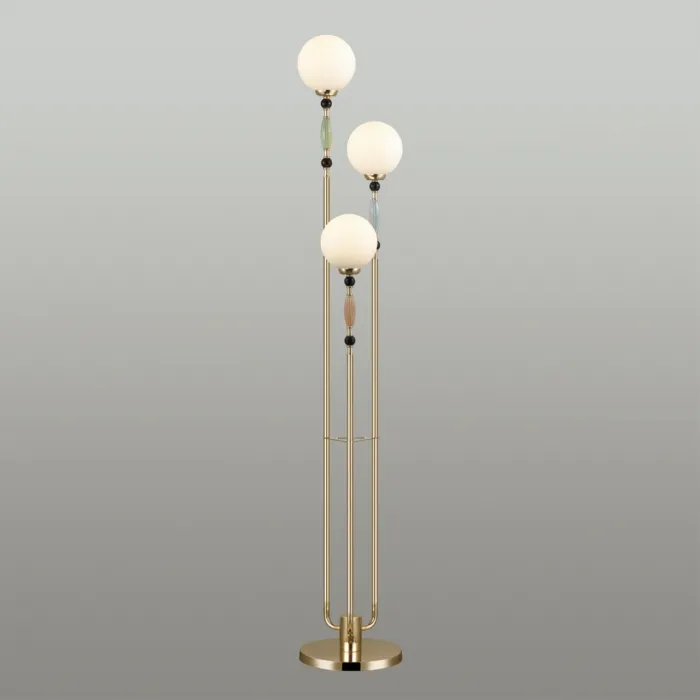 Напольный светильник Odeon Light MODERN ODL_EX24 83 5405/3F E14 3*40W PALLE Белый от ImperiumLoft