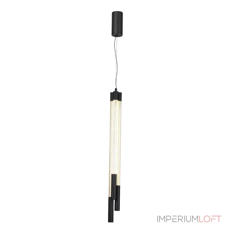 Подвесной светильник Odeon Light HIGHTECH ODL24 143 4393/30L IP20 LED 30W 1400Лм 3000K 220V ANTA Чёрный