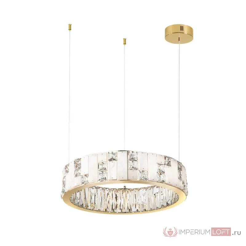 Люстра Odeon Light HALL ODL24 495 5072/60L LED 60W 3700K CROSSA Белый от ImperiumLoft
