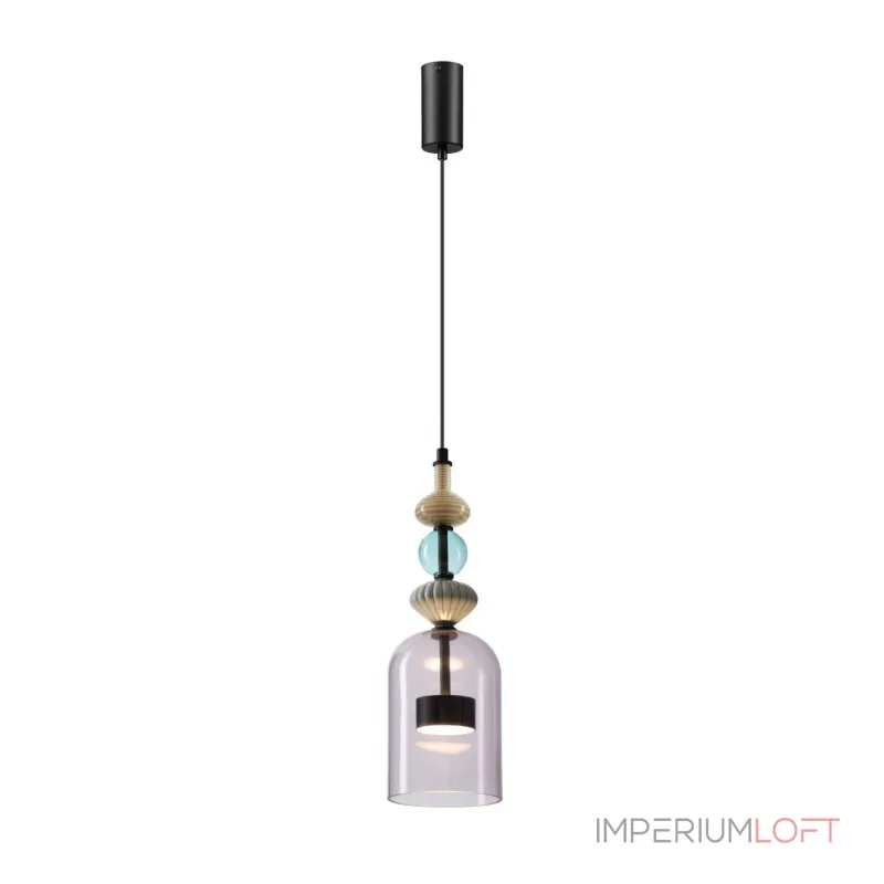 Подвесной светильник Odeon Light L-VISION ODL24 298 5046/12LA LED 12W 4000К 1400Лм PALLETA Фиолетовый Подвесной светильник Odeon Light L-VISION ODL24 298 5046/12LA LED 12W 4000К 1400Лм PALLETA Фиолетовый