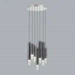 Люстра Odeon Light PENDANT ODL24 319 5061/32LA LED 7*4W 3000K SHINY Чёрный от ImperiumLoft