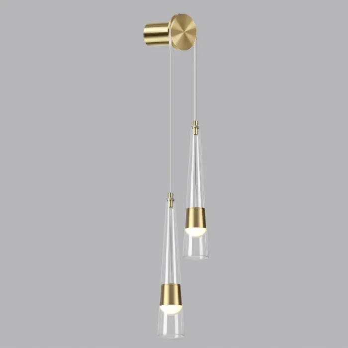 Настенный светильник Odeon Light L-VISION ODL24 301 5043/24WL LED 24W 3000K 2536Лм LUMP Прозрачный от ImperiumLoft