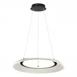 Светильник подвесной диммируемый, с пультом ДУ Novotech OVER NT23 154 359189 IP20 LED 3000К~6000К 48W 220-240V WELLE Белый, Прозрачный от ImperiumLoft