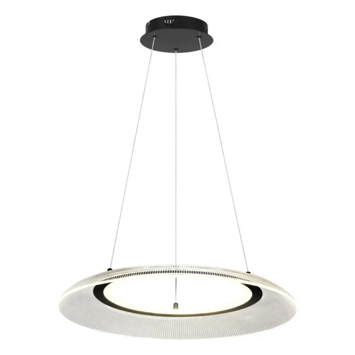 Светильник подвесной диммируемый, с пультом ДУ Novotech OVER NT23 154 359189 IP20 LED 3000К~6000К 48W 220-240V WELLE Белый, Прозрачный от ImperiumLoft