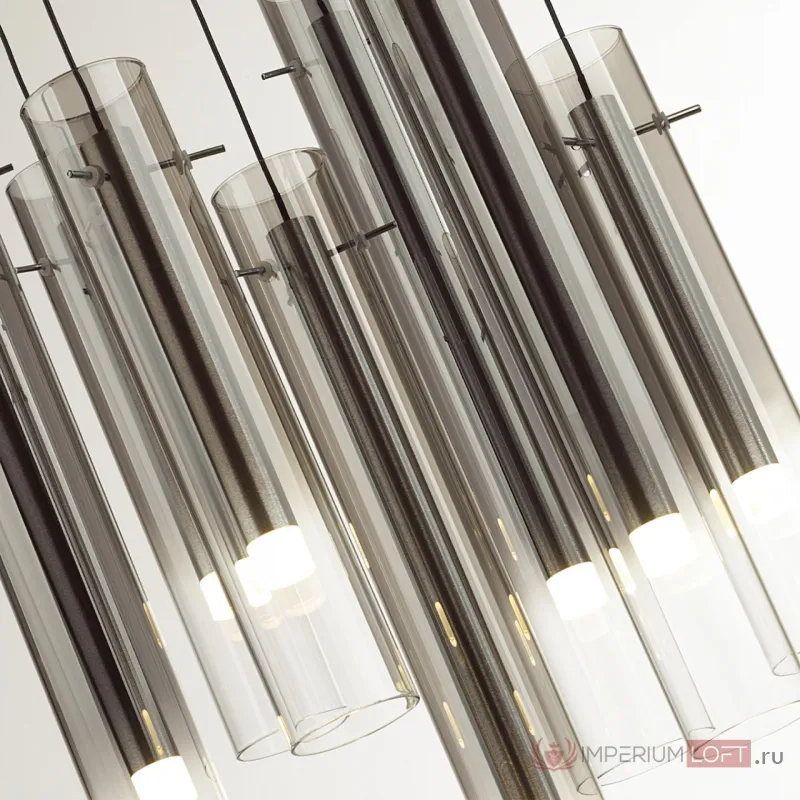 Люстра Odeon Light PENDANT ODL24 319 5061/32LA LED 7*4W 3000K SHINY Чёрный от ImperiumLoft