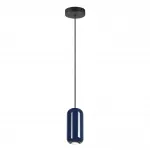 Подвесной светильник Odeon Light PENDANT ODL24 311 5053/1E GU10 LED 4W OVALI Синий от ImperiumLoft