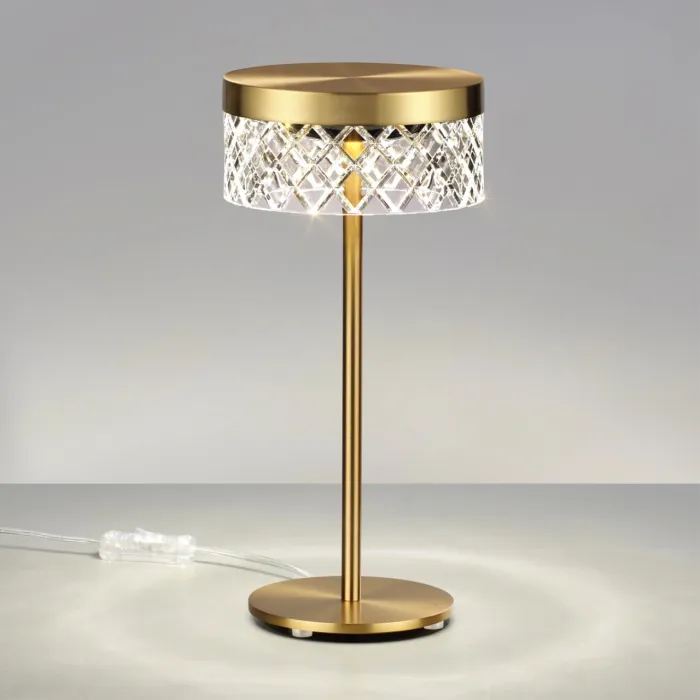 Настольная лампа Odeon Light L-VISION ODL24 445 5032/7TL LED 7W 369лм FIVRE Прозрачный от ImperiumLoft