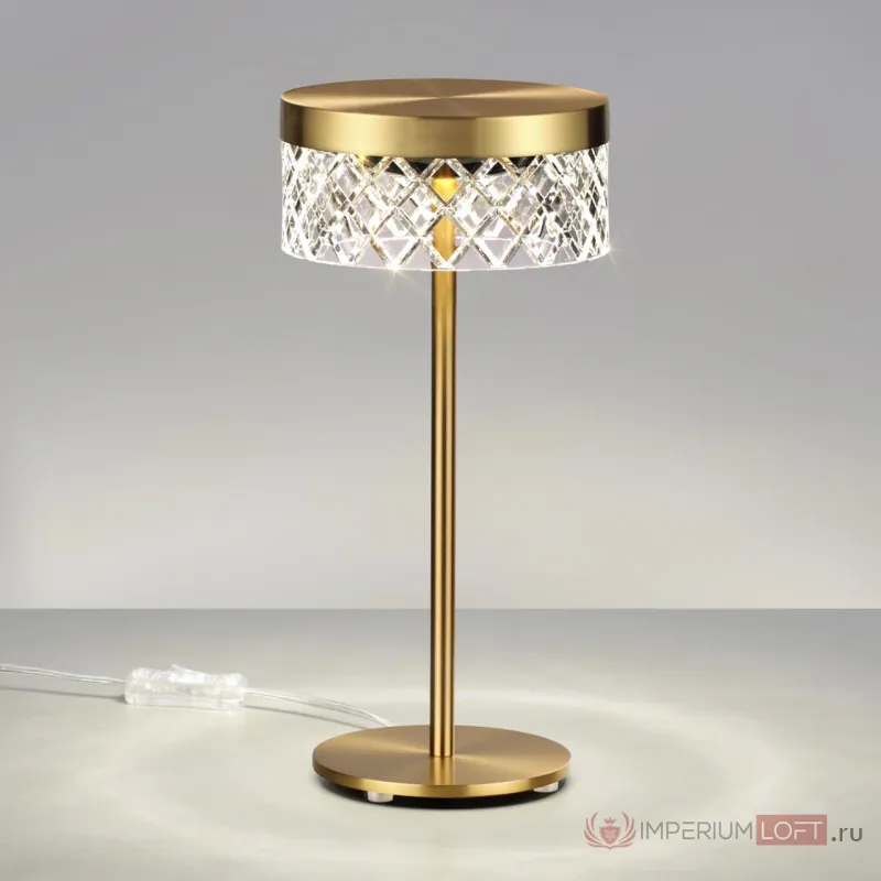Настольная лампа Odeon Light L-VISION ODL24 445 5032/7TL LED 7W 369лм FIVRE Прозрачный от ImperiumLoft