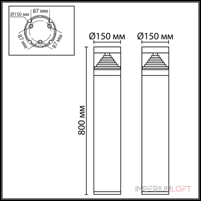 Ландшафтный светильник Odeon light Nature 7140/20GLA Ландшафтный светильник Odeon light Nature 7140/20GLA