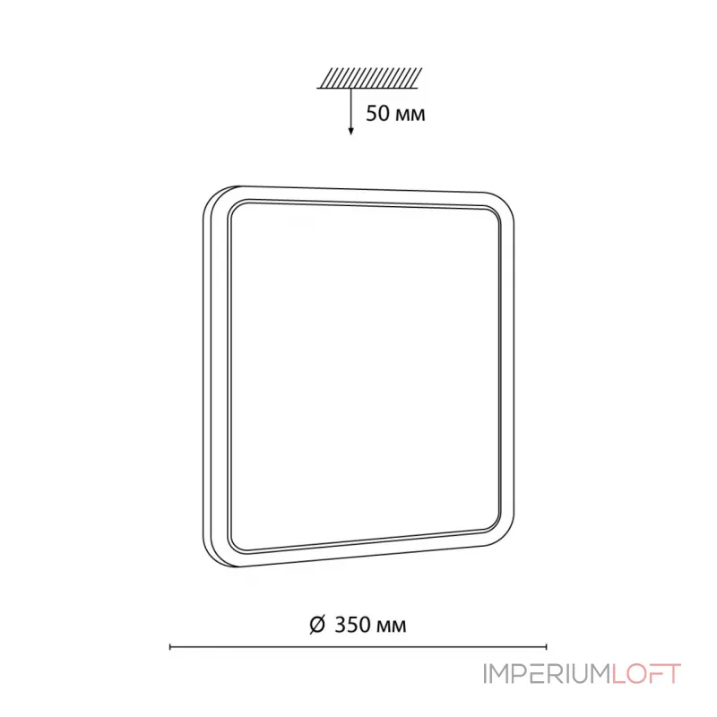 Потолочный светильник Sonex Seva 7613/CL Потолочный светильник Sonex Seva 7613/CL