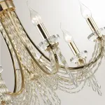 Подвесная люстра Odeon Light CLASSIC ODL24 537 5063/6 E14 6*40W CAPEL 