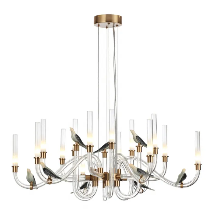 Люстра Odeon Light L-VISION ODL_EX24 11 5431/37L LED 37W 4000K LARK Белый от ImperiumLoft