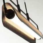 Подвесной светильник Odeon Light L-VISION ODL24 321 5056/35LA LED 35W 3000К LINER Чёрный