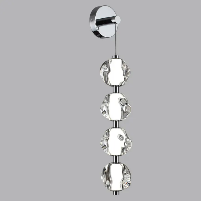Бра LED 17W 4000K 850Лм JEMSTONE 5084/17WL L-VISION ODL25 Хром от ImperiumLoft