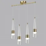 Люстра Odeon Light L-VISION ODL24 301 5043/42L LED 42W 3000K 4167Лм LUMP Прозрачный от ImperiumLoft