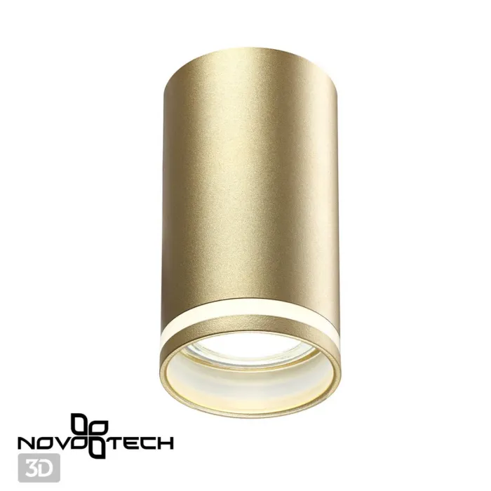 Светильник накладной IP20 GU10 9W 220V ULAR 370890 OVER NT22 253 Золотой от ImperiumLoft