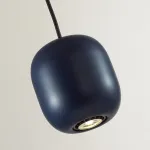 Подвесной светильник Odeon Light PENDANT ODL24 313 5060/1CA GU10 LED 4W COCOON Синий