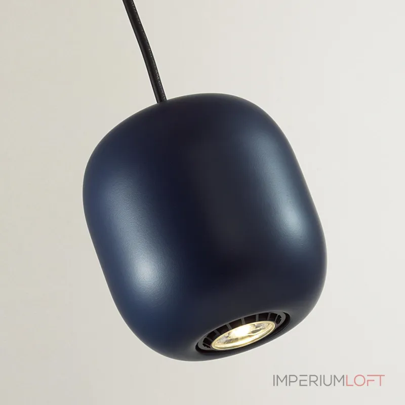 Подвесной светильник Odeon Light PENDANT ODL24 313 5060/1CA GU10 LED 4W COCOON Синий