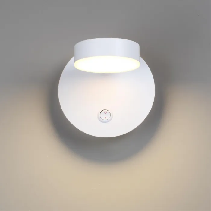 Настенный светильник Lumion LEDIO LN23 037 5632/7WL LED 7W 3000K 265Лм 220V LARK Белый от ImperiumLoft