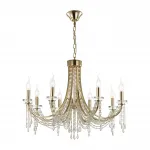 Подвесная люстра Odeon Light CLASSIC ODL24 537 5063/8 E14 8*40W CAPEL 