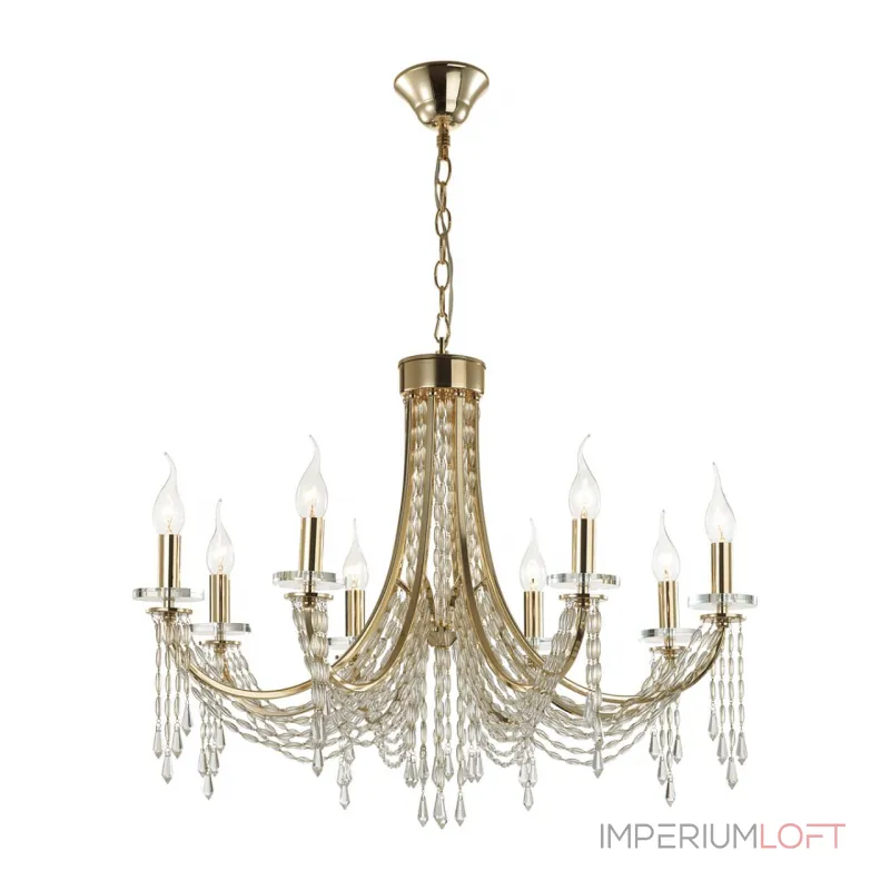 Подвесная люстра Odeon Light CLASSIC ODL24 537 5063/8 E14 8*40W CAPEL 