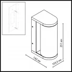 Настенный светильник Odeon light Nature 7180/12WL