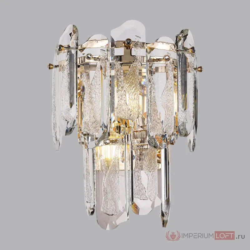Настенный светильник Odeon Light HALL ODL24 503 5069/2W E14 2*40W BULLON Прозрачный от ImperiumLoft