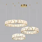 Люстра Odeon Light HALL ODL24 495 5072/80L LED 80W 3700K CROSSA Белый от ImperiumLoft