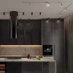 Светильник трековый однофазный двухжильный IP20 GU10 9W 220V ULAR 370879 PORT NT22 092 Серебряный от ImperiumLoft