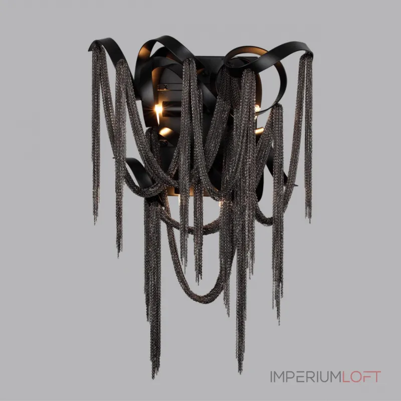 Настенный светильник Odeon Light HALL ODL24 395 5067/4W G9 4*40W CHAINY Чёрный