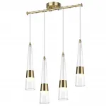 Люстра Odeon Light L-VISION ODL24 301 5043/42L LED 42W 3000K 4167Лм LUMP Прозрачный от ImperiumLoft