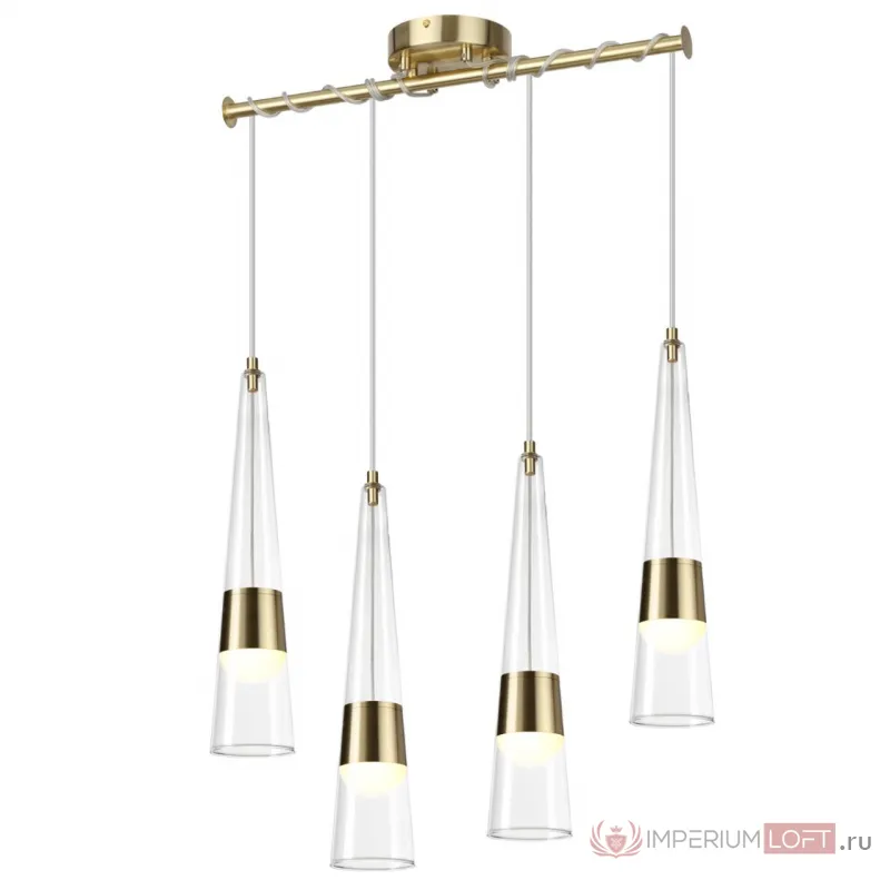 Люстра Odeon Light L-VISION ODL24 301 5043/42L LED 42W 3000K 4167Лм LUMP Прозрачный от ImperiumLoft