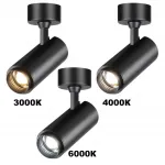 Светильник накладной Novotech OVER NT23 201 359222 IP20 LED 3000К4000К6000К 5W/9W/13W 220V NAIL Прозрачный