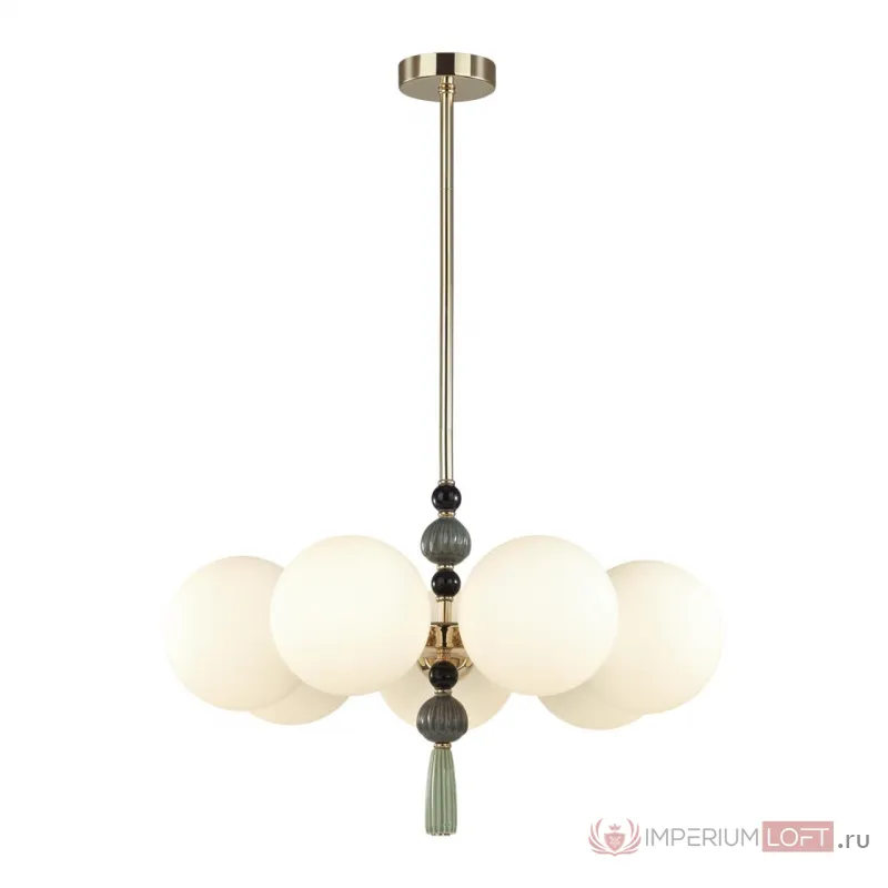 Люстра Odeon Light MODERN ODL_EX24 83 5405/7 E14 7*40W PALLE Белый от ImperiumLoft