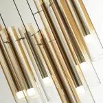Люстра Odeon Light PENDANT ODL24 319 5061/32LB LED 7*4W 3000K SHINY Жёлтый от ImperiumLoft