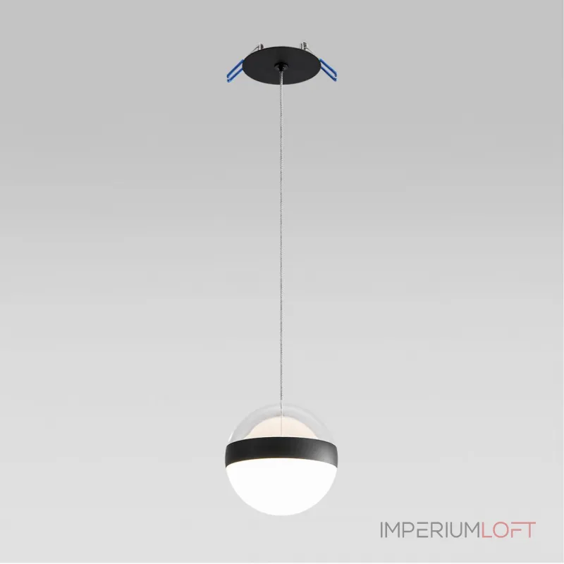 Подвесной светильник Odeon Light L-VISION ODL24 389 5075/12L LED 12W 4000K 600лм RONI Чёрный