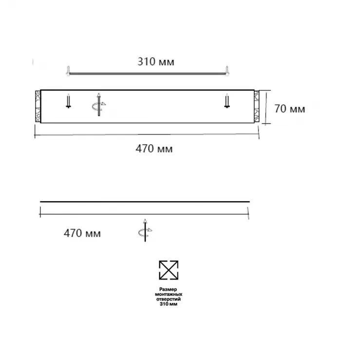 Потолочный светильник Сонекс Piko led 65вт ø470 8186/1W от ImperiumLoft